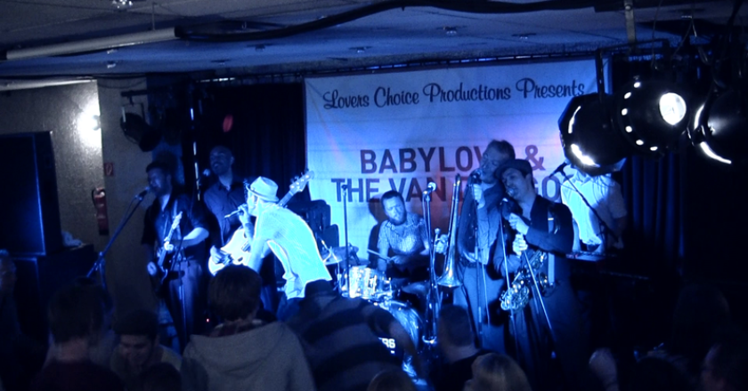 Babylove & The Van Dangos live