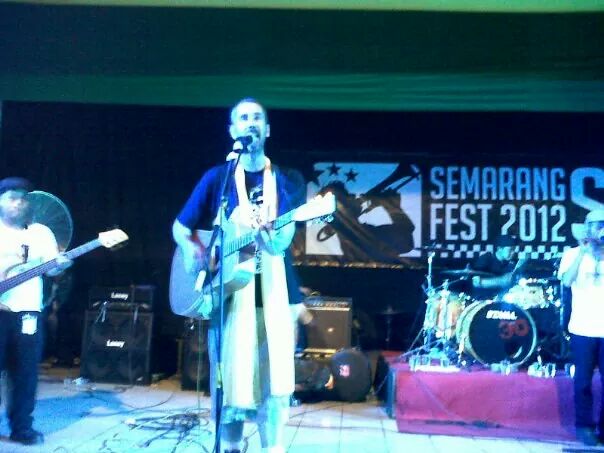 Chris Murray (USA) at Semarang Ska Festival 2013