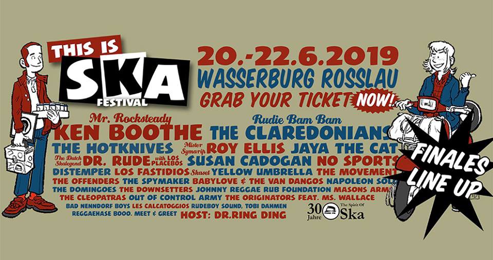 See you at This Is Ska Festival 2019 REGGAE STEADY SKA